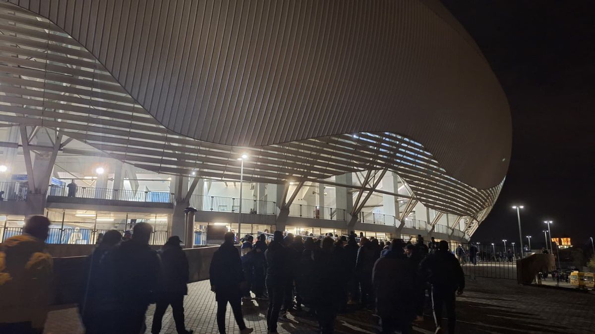 Imagini înainte de Universitatea Craiova - CFR Cluj