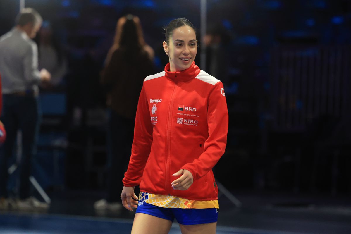 Momente de la încălzire înaintea meciului România - Elveţia