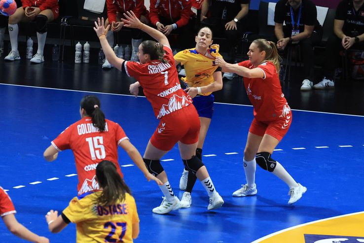 Elveția - România, CM 2025 de handbal feminin / FOTO: Ionuț Iordache (GSP.ro)