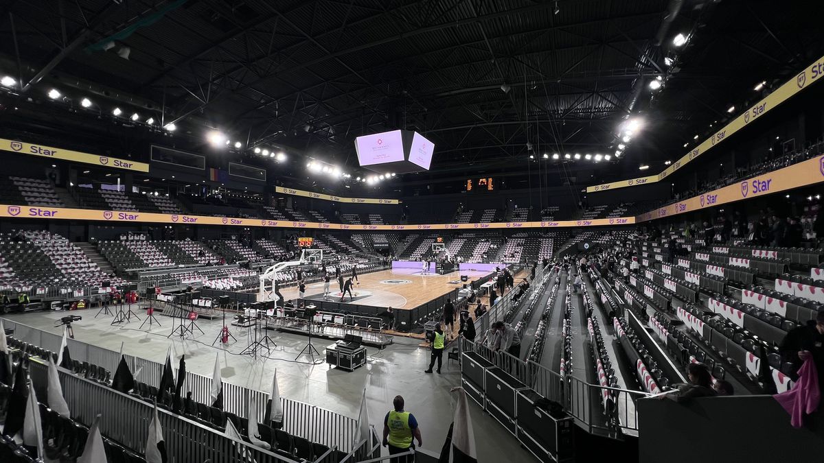 Într-o atmosferă europeană creată de 10.000 de fani, U-BT Cluj-Napoca a pierdut testul cu galonata Partizan Belgrad