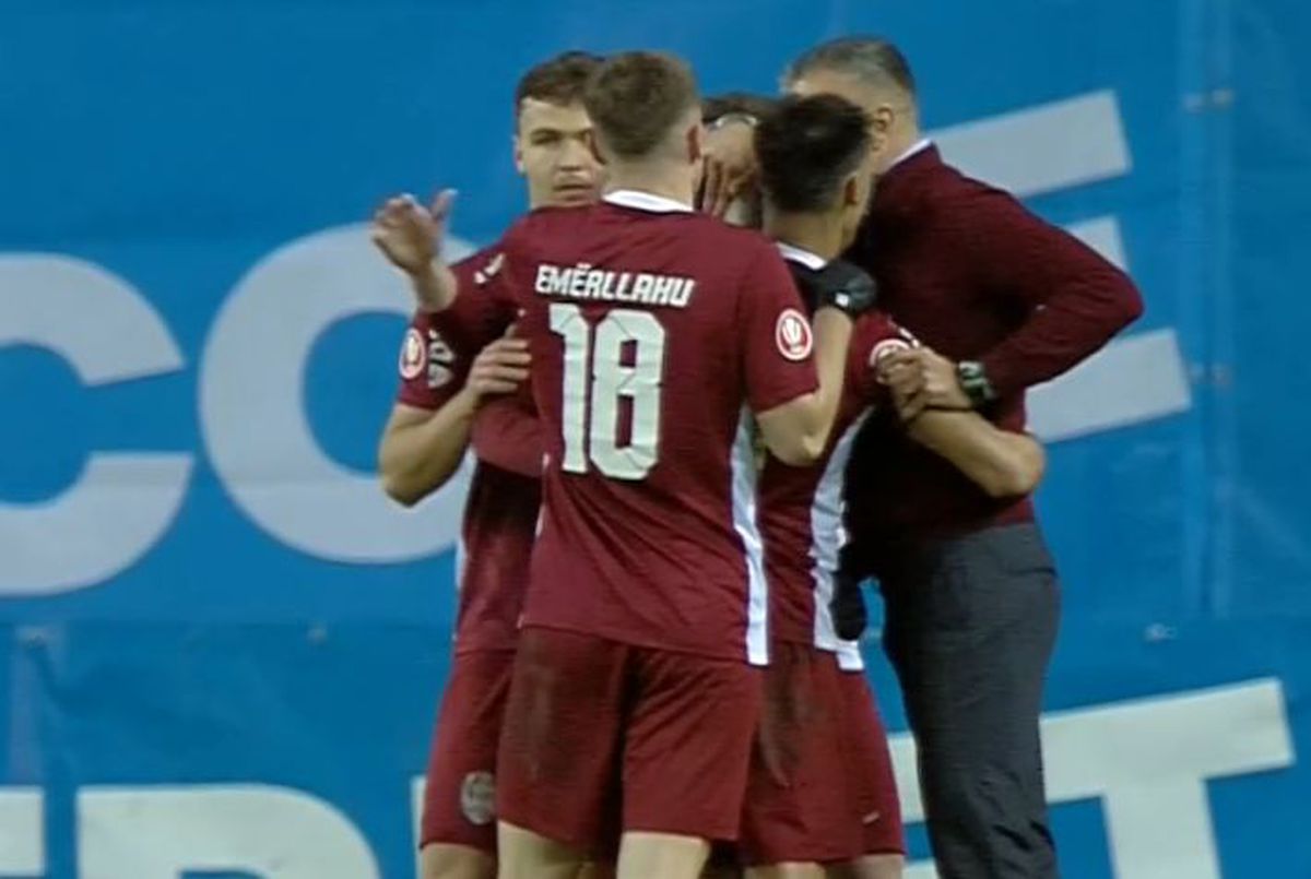 Daniel Pancu, explozie de bucurie la primul gol înscris de Louis Munteanu după două luni: a „țâșnit” pe gazon! Reacție curioasă a nouarului