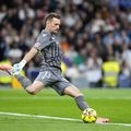 Ionuț Radu, în Real Madrid - Celta Vigo // foto: Imago Images