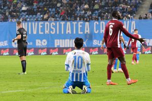 Cadou de la olteni! Universitatea Craiova s-a jucat cu ocaziile, iar CFR Cluj, cu Hindrich impresionant, obține un punct nesperat