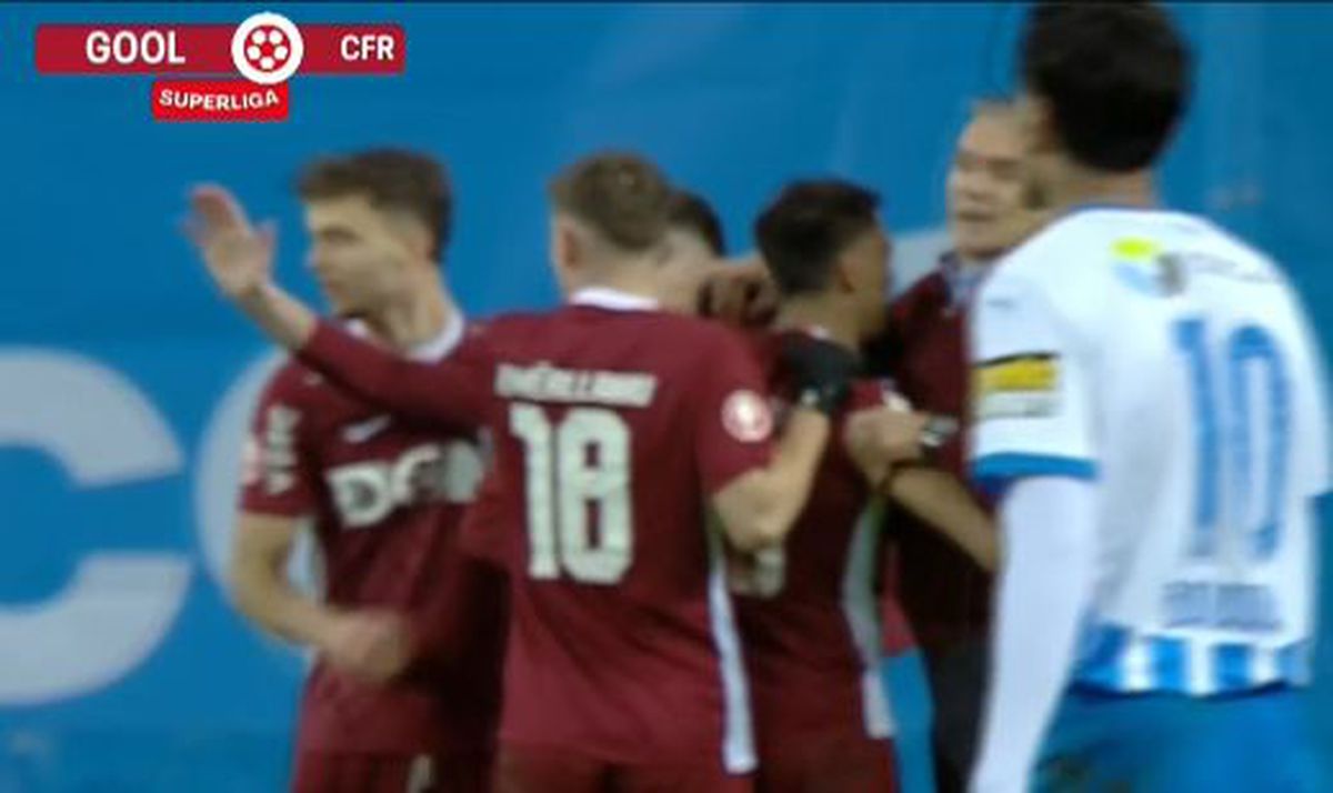 Daniel Pancu, explozie de bucurie la primul gol înscris de Louis Munteanu după două luni: a „țâșnit” pe gazon! Reacție curioasă a nouarului