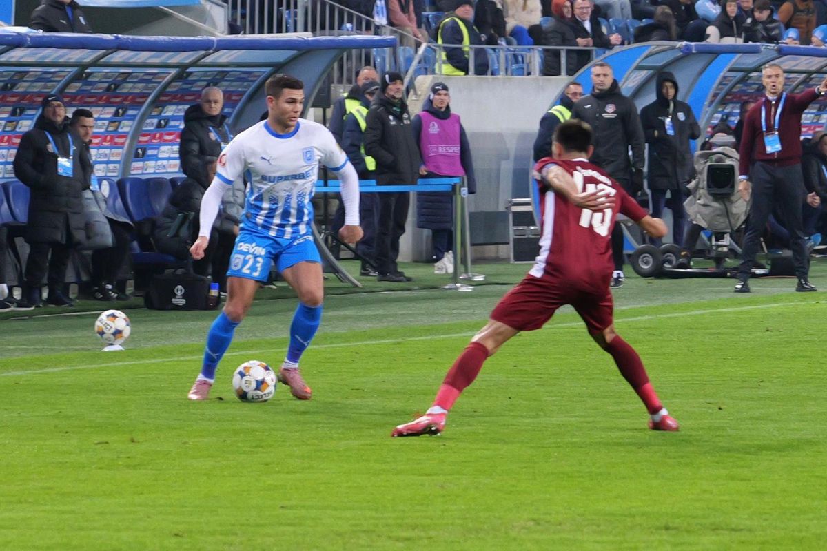 Cadou de la olteni! Universitatea Craiova s-a jucat cu ocaziile, iar CFR Cluj, cu Hindrich impresionant, obține un punct nesperat