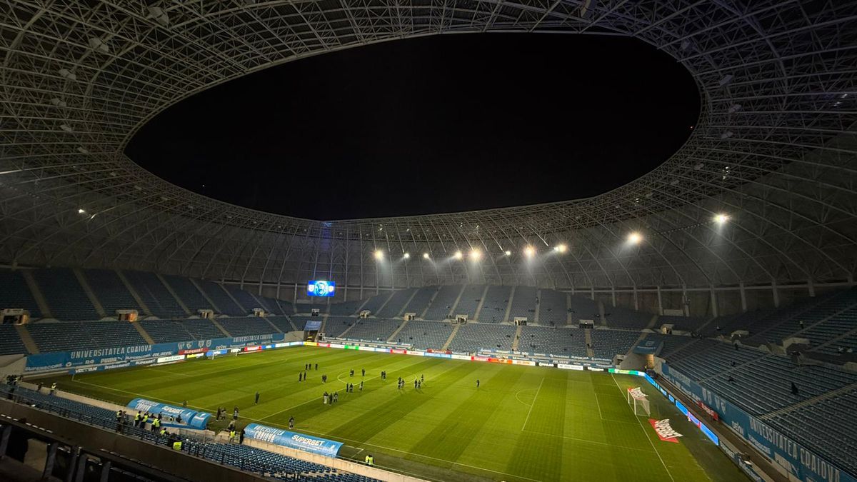 Imagini înainte de Universitatea Craiova - CFR Cluj