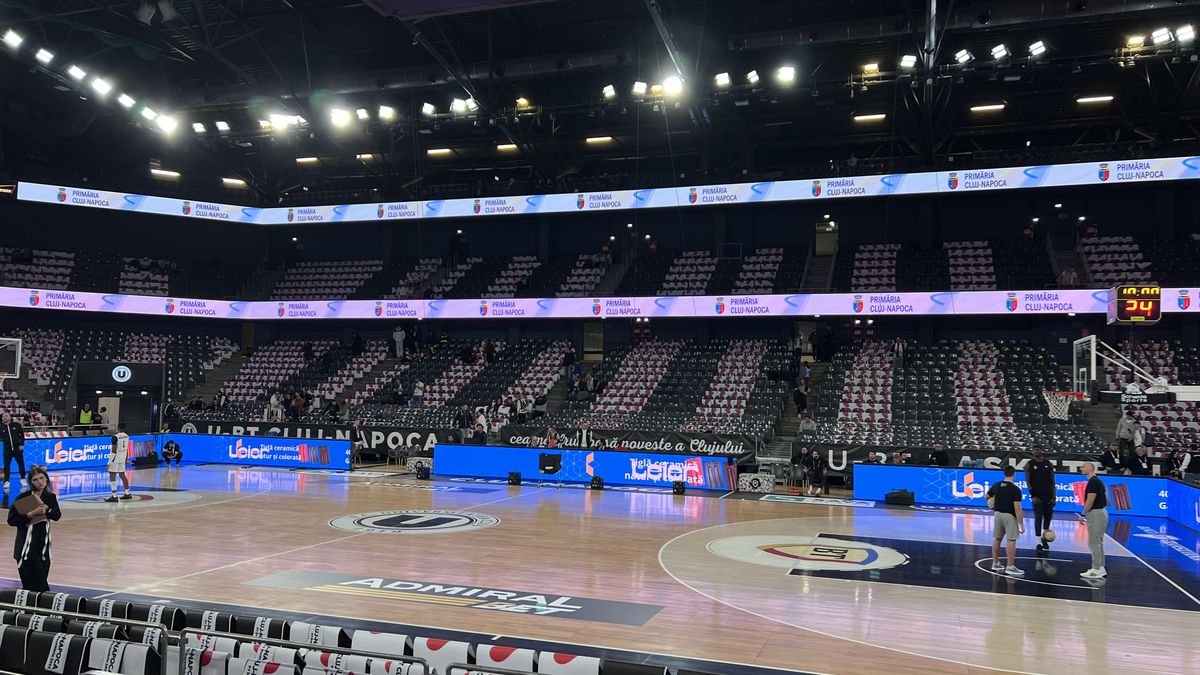 Într-o atmosferă europeană creată de 10.000 de fani, U-BT Cluj-Napoca a pierdut testul cu galonata Partizan Belgrad