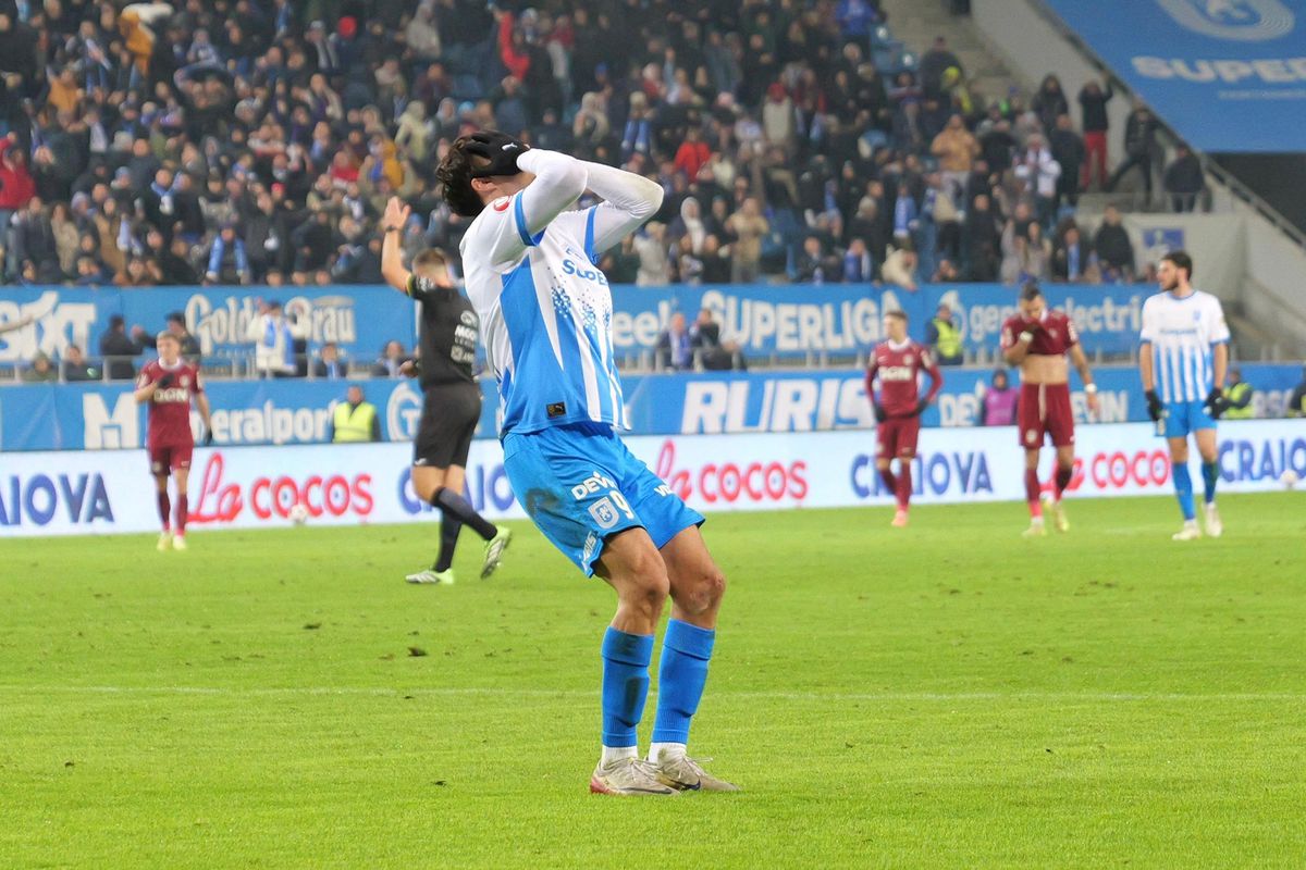 Universitatea Craiova - CFR Cluj, etapa a 19-a din Superligă