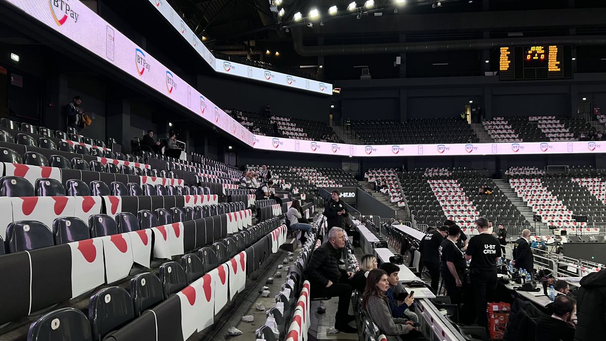 Într-o atmosferă europeană creată de 10.000 de fani, U-BT Cluj-Napoca a pierdut testul cu galonata Partizan Belgrad