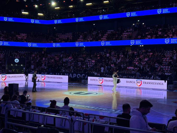 BTarena, pregătită de U-BT Cluj-Napoca - Partizan Belgrad/Foto: David Istrate (GSP.ro)