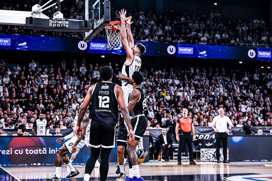 U-BT Cluj-Napoca - Partizan Belgrad, derby-ul rundei a 9-a din liga ABA/Foto: aba-liga.com Într-o atmosferă europeană creată de 10.000 de fani, U-BT Cluj-Napoca a pierdut testul cu galonata Partizan Belgrad
