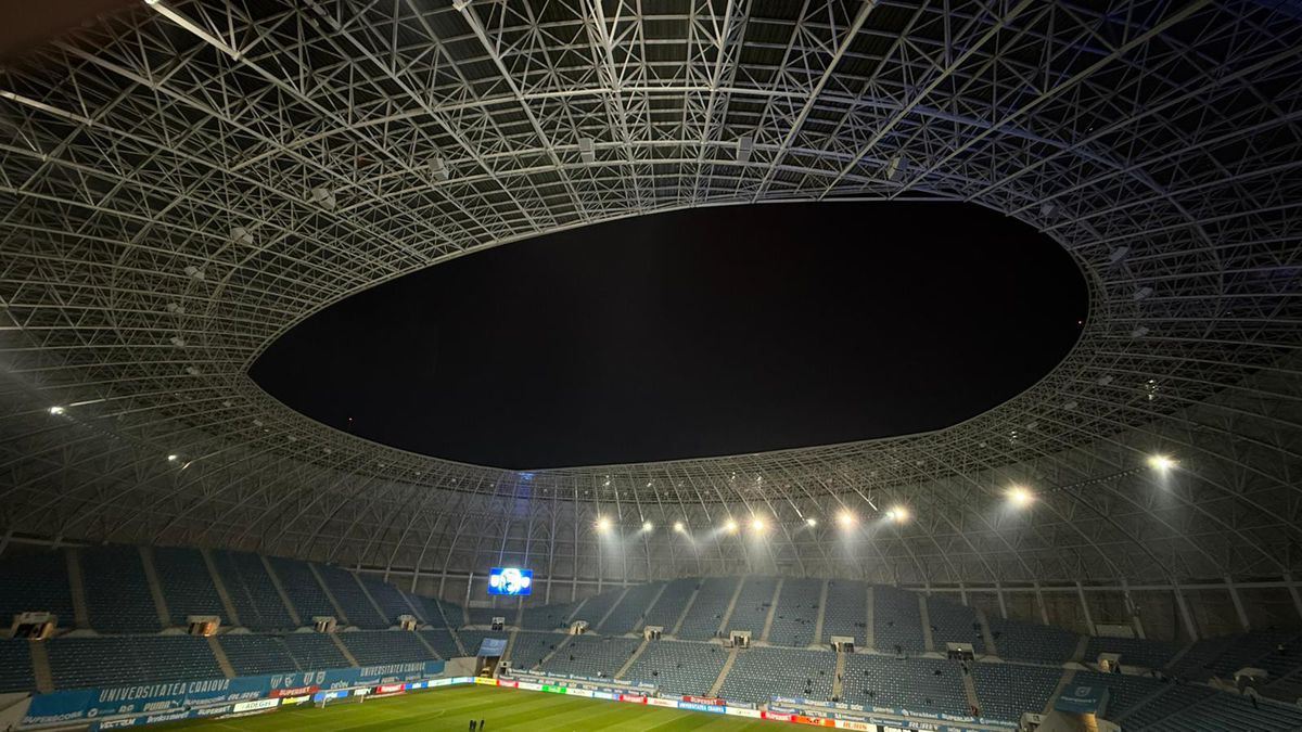 Imagini înainte de Universitatea Craiova - CFR Cluj