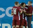 Reacția lui Daniel Pancu după golul lui Louis Munteanu în Craiova - CFR Cluj