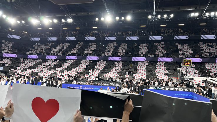 BTarena, pregătită de U-BT Cluj-Napoca - Partizan Belgrad/Foto: David Istrate (GSP.ro)