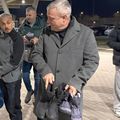 Mihai Rotaru și Alexandru Mitriță au adus ghetuțe pentru copiii nevoiași din Oltenia