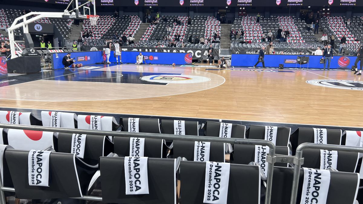 Într-o atmosferă europeană creată de 10.000 de fani, U-BT Cluj-Napoca a pierdut testul cu galonata Partizan Belgrad