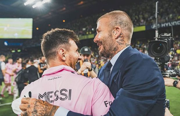 David Beckham l-a dat de gol pe Leo Messi după primul său titlu în MLS: „Mi-a spus că se gândește doar la asta”