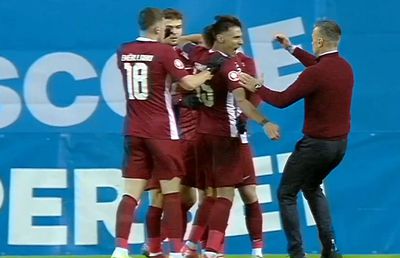 Daniel Pancu, explozie de bucurie la primul gol înscris de Louis Munteanu după două luni: a „țâșnit” pe gazon! Reacție curioasă a nouarului