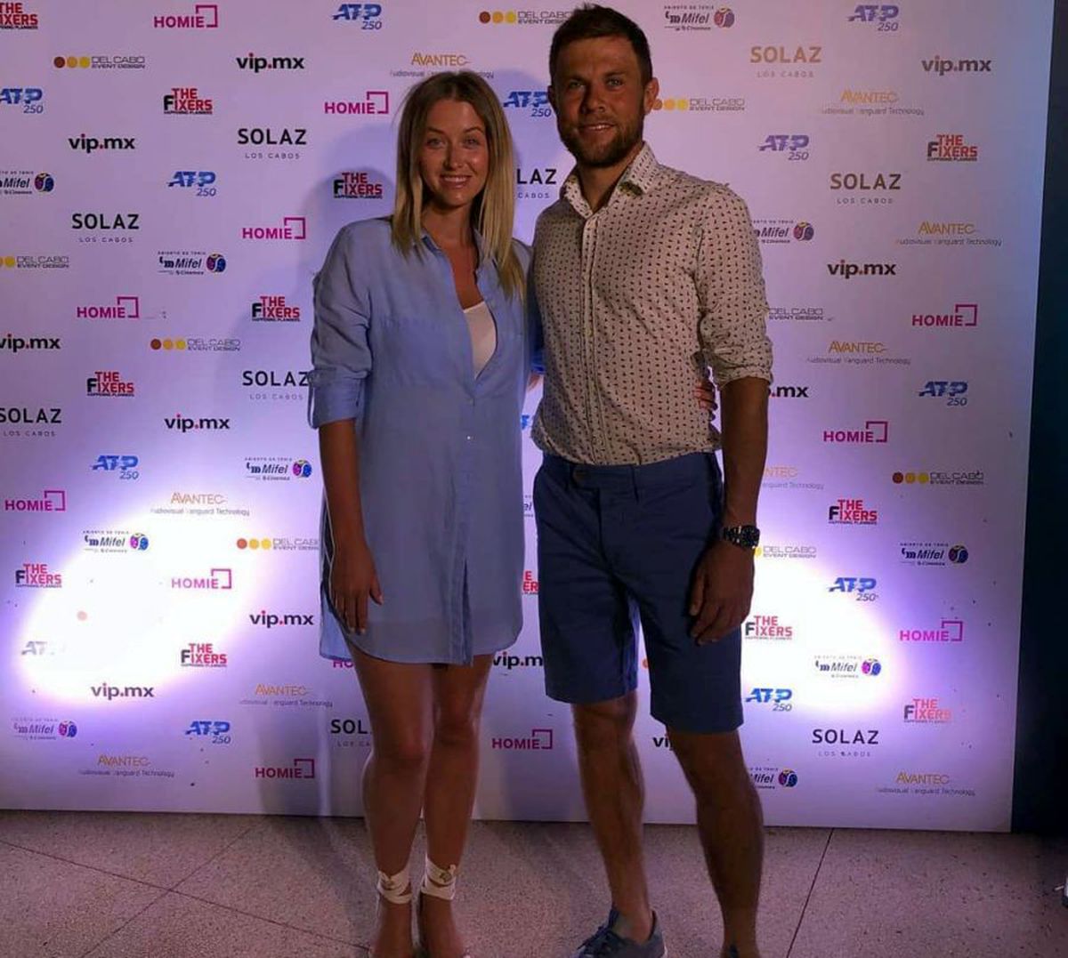 GALERIE FOTO Moldoveanca Doina Chiorescu e „talismanul” lui Radu Albot, jucătorul ajuns în TOP 50 ATP