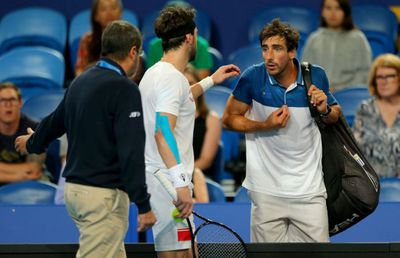 VIDEO+FOTO Nicio zi fără scandal la ATP Cup » Cuevas și-a ieșit din minți: „Du-te dracu', prostule! Cheamă poliția, cheamă Baywatch-ul din Australia”