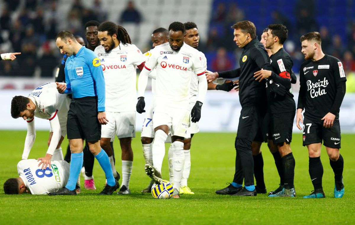 Ciprian Tătărușanu în Lyon - Brest