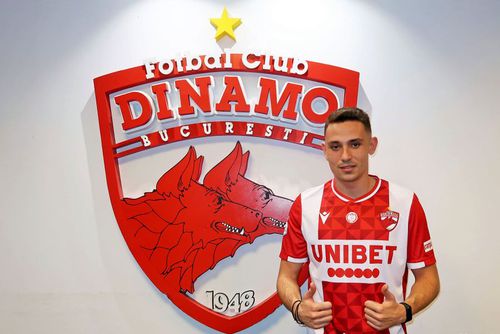Andrei Blejdea la Dinamo // foto: Facebook @ FC DINAMO BUCURESTI