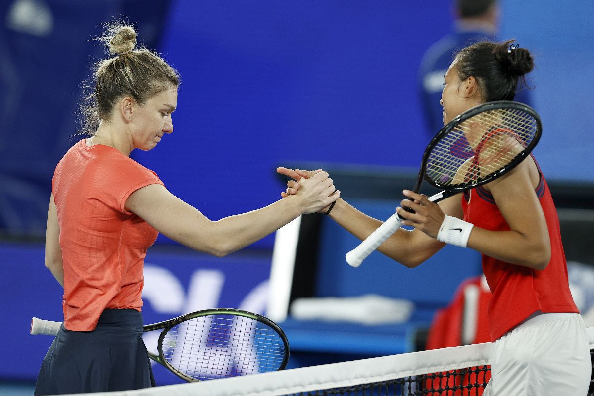 Simona Halep - Qinwen Zheng 6-3, 6-2 / Semifinală Melbourne Summer Set 1