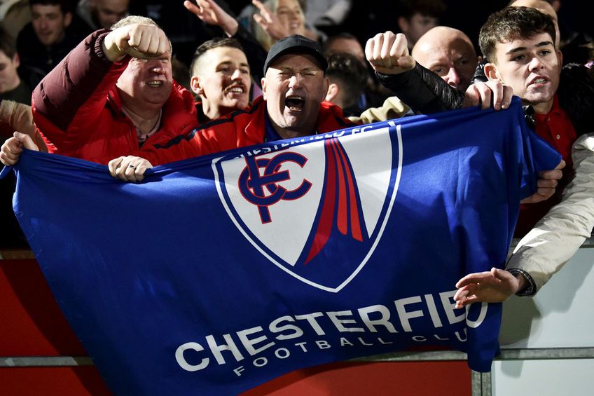 Fanii lui Chesterfield așteaptă cu nerăbdare duelul cu Chelsea // foto: Guliver/gettyimages
