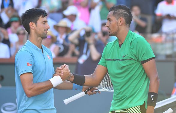 Kyrgios, speriat de Djokovic: „Nu vreau să îmi iasă în cale!”