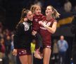 Hipnotizant! Până și jucătoarele lui Buducnost au aplaudat fanii Rapidului, deși au pierdut la 10 goluri
