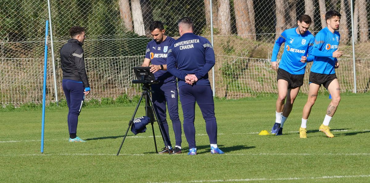 Jucătorii de la Universitatea Craiova trag tare » Cum arată antrenamentele lui Neagoe + Ce jucător va lipsi 2 luni