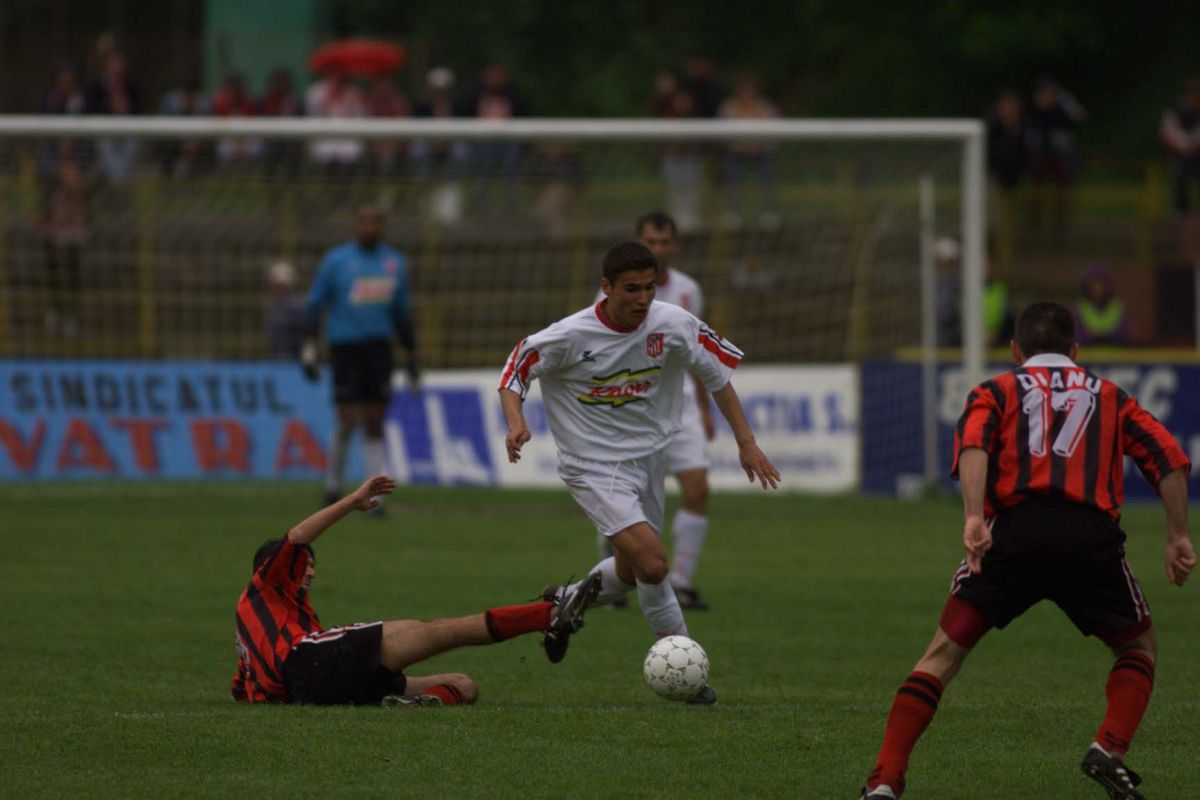 Adrian Mutu și Cristi Chivu