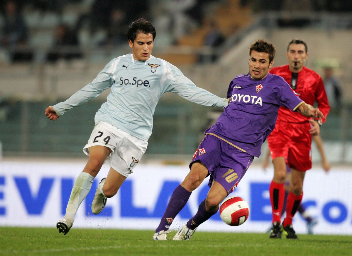 Adrian Mutu și Cristi Chivu