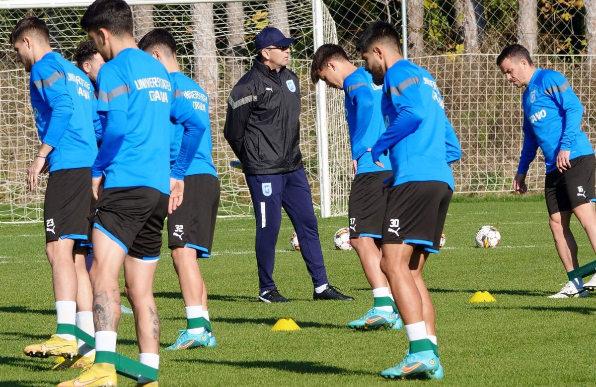 Jucătorii de la Universitatea Craiova trag tare » Cum arată antrenamentele lui Neagoe + Ce jucător va lipsi 2 luni