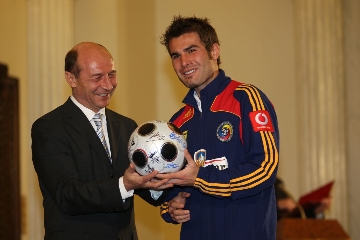 Adrian Mutu și Cristi Chivu