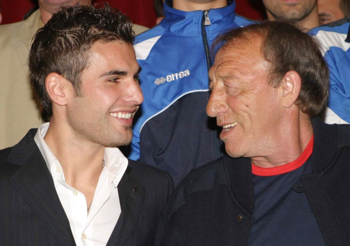 Adrian Mutu și Cristi Chivu