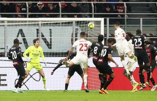 Final incredibil în AC Milan - AS Roma » Tătărușanu a primit două goluri după minutul 87