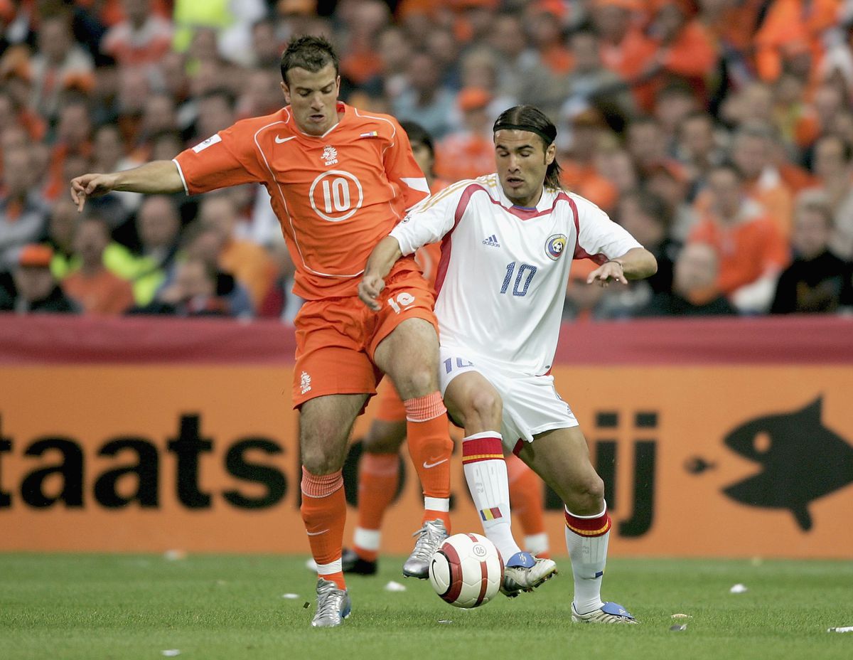 Adrian Mutu și Cristi Chivu