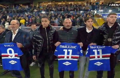 Un stadion în lacrimi pentru idolul Gianluca Vialli » 10 imagini emoționante înainte de Sampdoria - Napoli