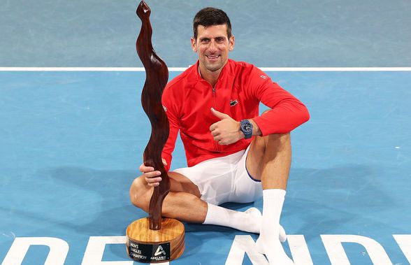 Trei cifre fabuloase după ce Novak Djokovic a câștigat primul titlu al anului: „Nu am trăit de multe ori așa ceva”