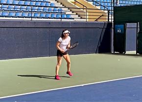 Imagini din Dubai: Simona Halep trage tare înainte de audierile de la TAS