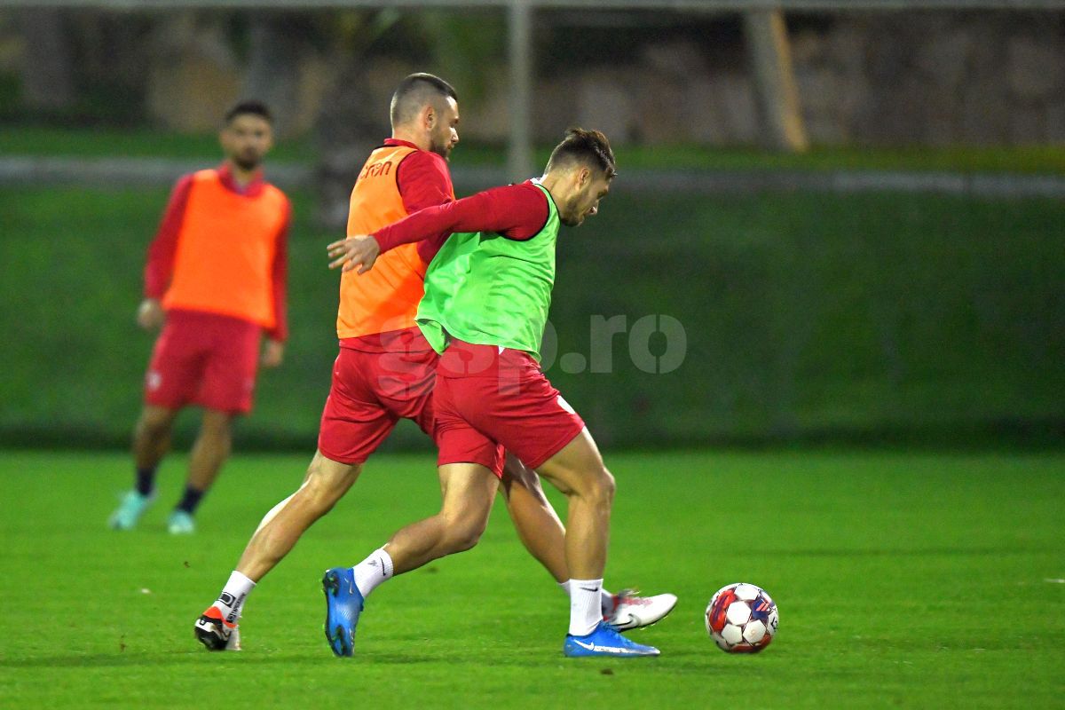 FOTO Antrenament Dinamo în Antalya 08.01.2024