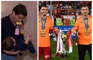 În numele tatălui » 26 de fotbaliști din primele două ligi sunt copii ai unor foști jucători cunoscuți