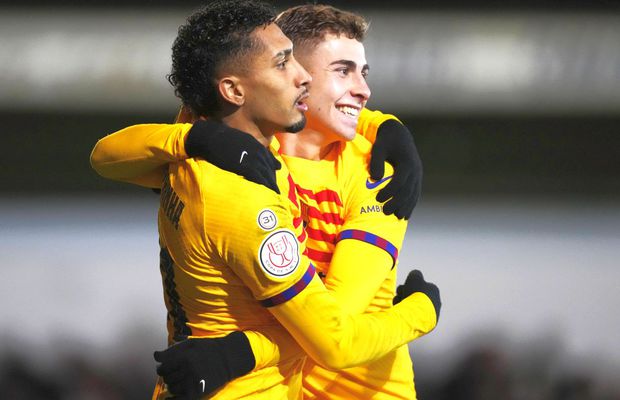 Xavi a băgat titularii, dar Barcelona s-a chinuit cu o echipă din liga a 4-a » Catalanii s-au calificat cu greu în optimile Cupei Spaniei