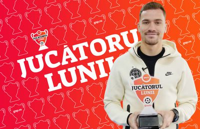 Darius Olaru, „Jucătorul lunii decembrie”! » „Visul în 2024? Titlul și convocarea la Euro”