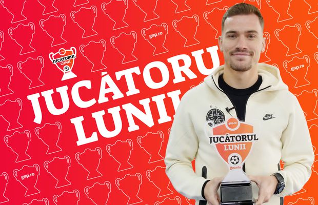 Darius Olaru, „Jucătorul lunii decembrie”! » „Visul în 2024? Titlul și convocarea la Euro”