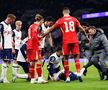 Scene tulburătoare în Tottenham - Liverpool: 9 minute de întrerupere, după ce colegul lui Drăgușin s-a prăbușit pe gazon