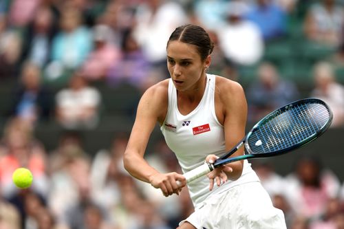 Anca Todoni a bifat o singură prezență pe tabloul principal al unui turneu de Mare Șlem la Wimbledon 2024 FOTO Guliver/GettyImages