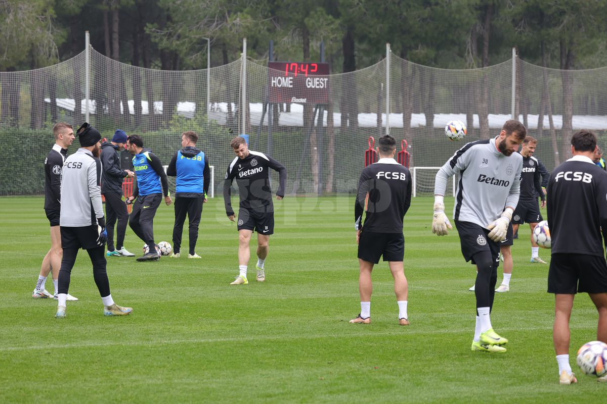Antrenament FCSB 8 ianuarie 2025