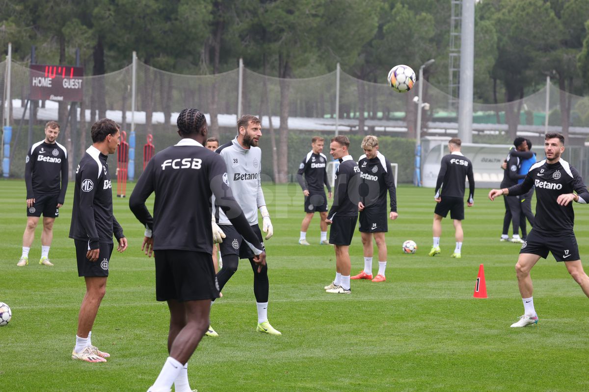 Antrenament FCSB 8 ianuarie 2025